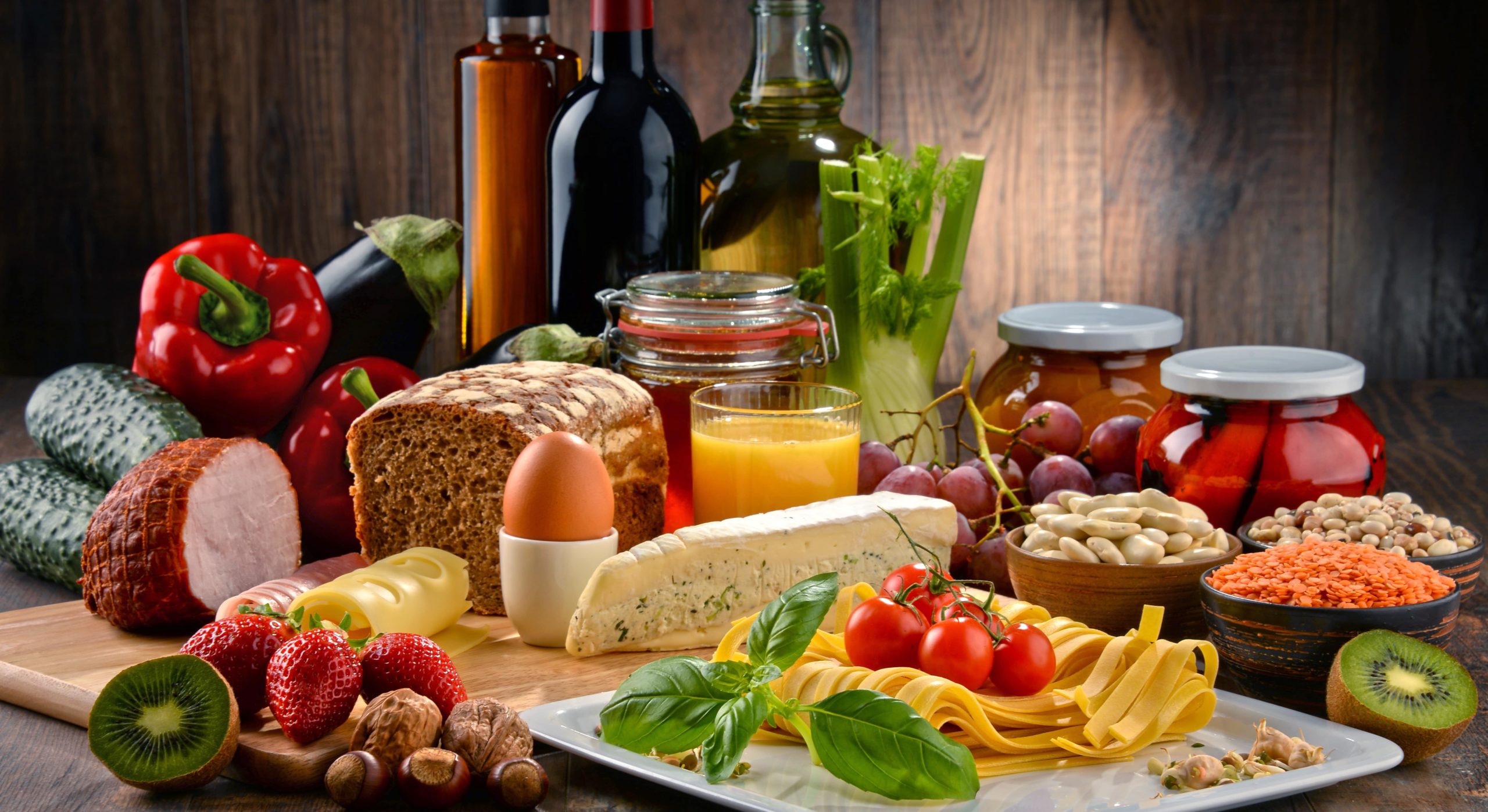 Preserving Flavors and Nutrients - fruits and vegetable storage - basket of assorted fruits and vegetables in a basket