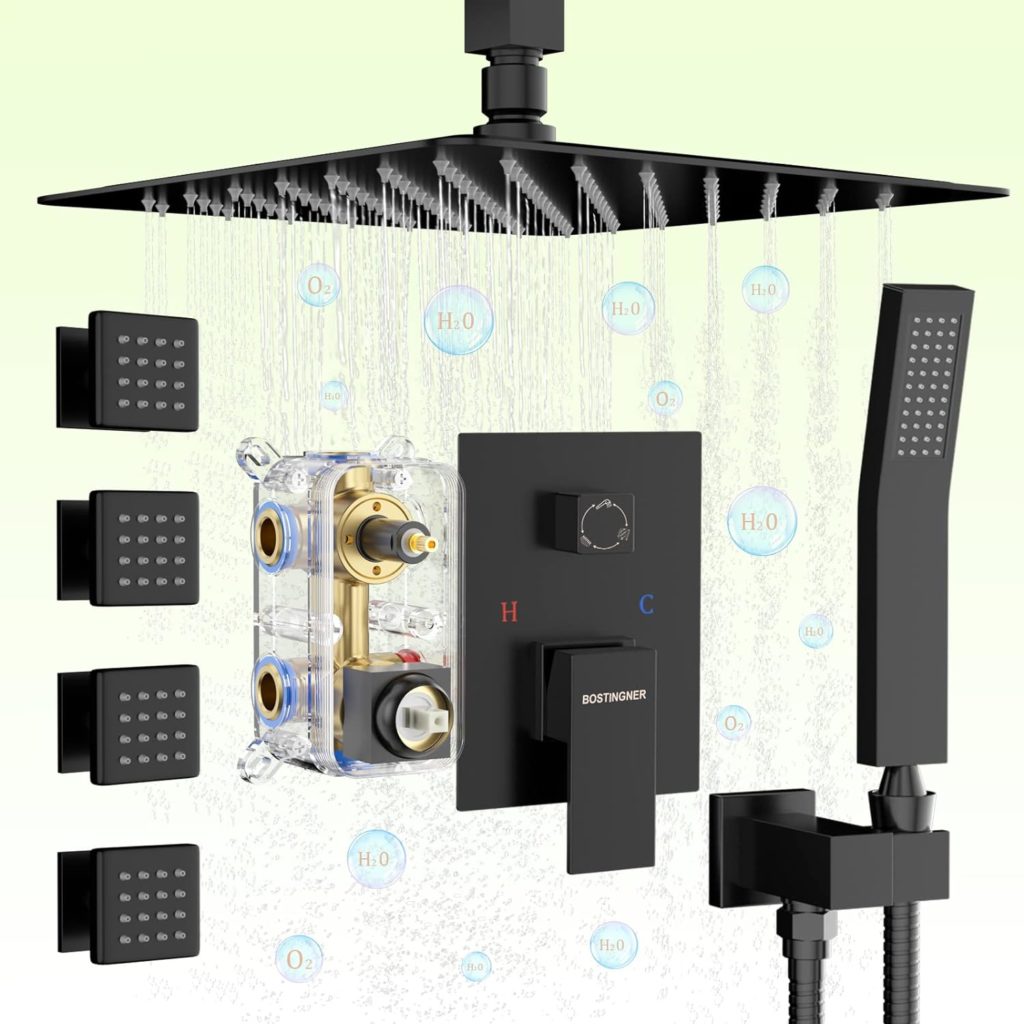 shower system, best shower system, shower systems with handheld, shower system kit, shower sets, complete shower system, bath shower system, best brands for shower systems, highest rated shower systems, shower valves thermostatic, shower valve thermostatic, shower with body sprays, body sprayers for shower, shower systems with body jets