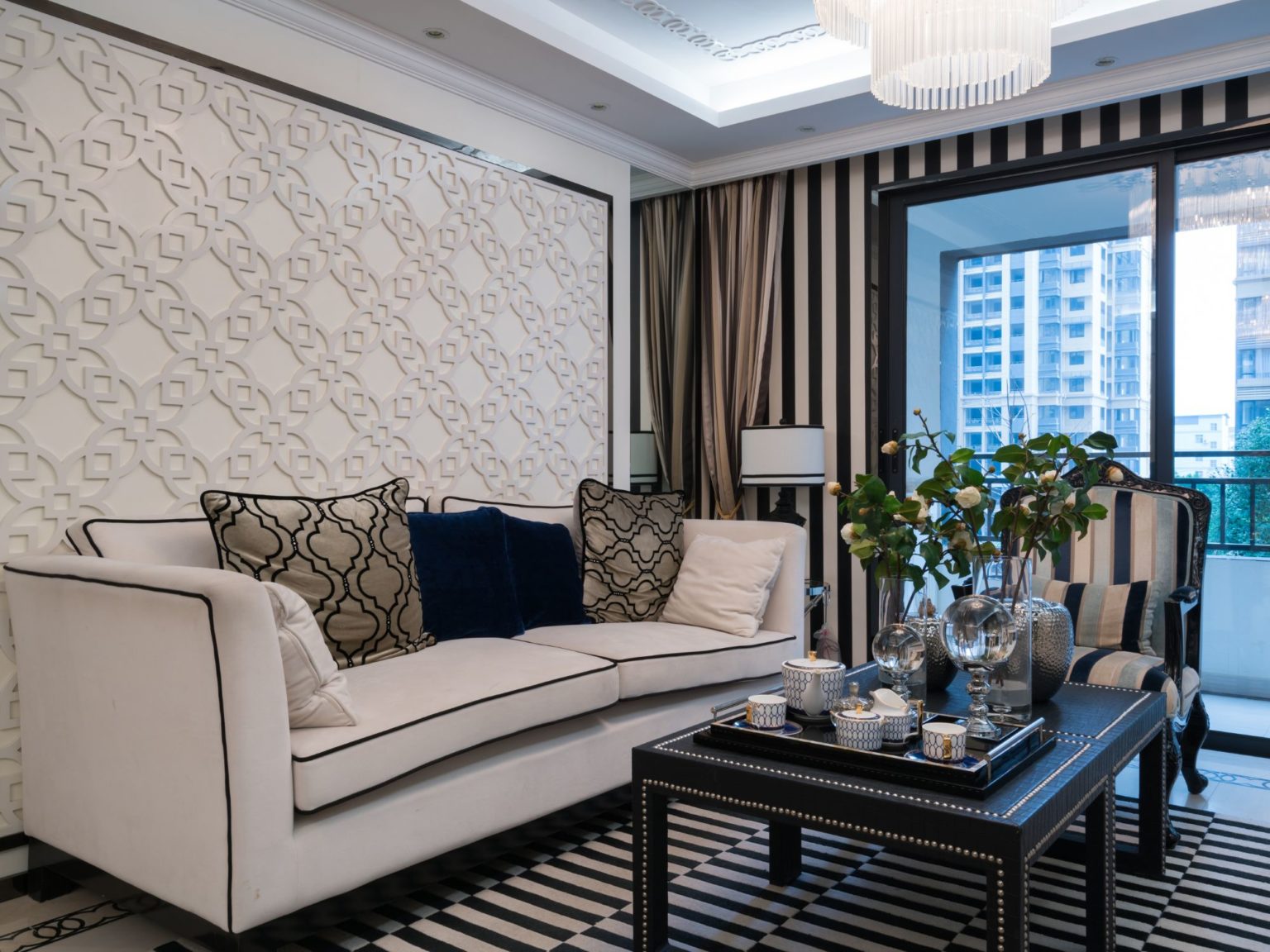 Textured Wallpaper | Textured Wallpapering Ideas | C2S Blog - Textured Wallpaper Ideas For Penthouse Apartment Decorating